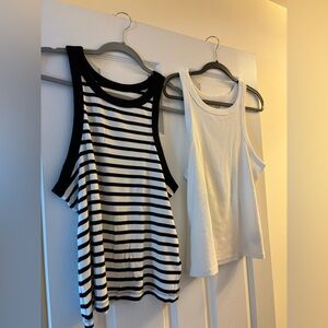 Gap Ribbed Striped and Solid Tank Tops